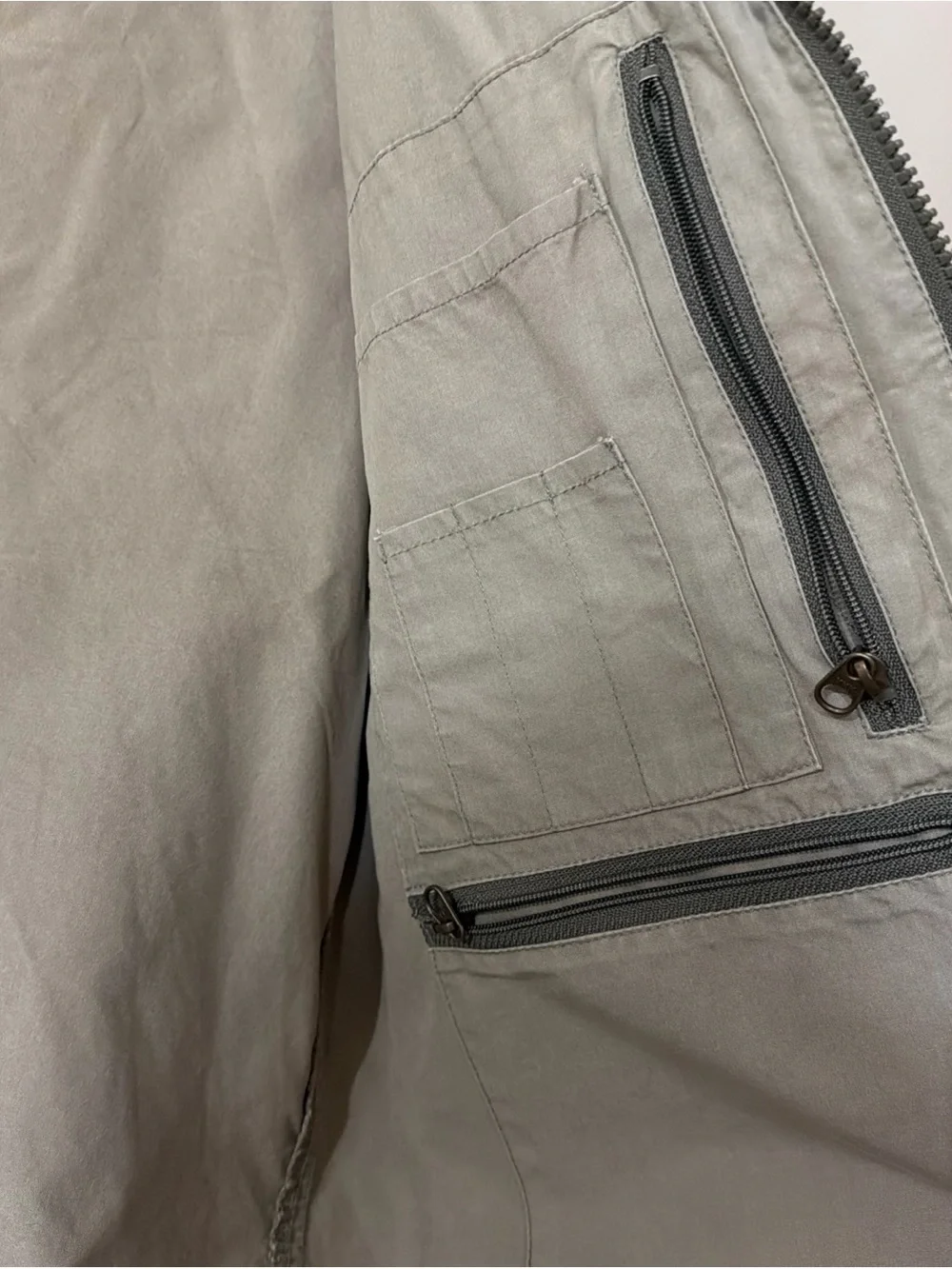 Vintage Filson Fishing/Hunting Vest Tan Pockets Zipper Size: XL
